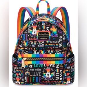 2024 Disney Loungefly Mickey Pride Mini Backpack – NWT